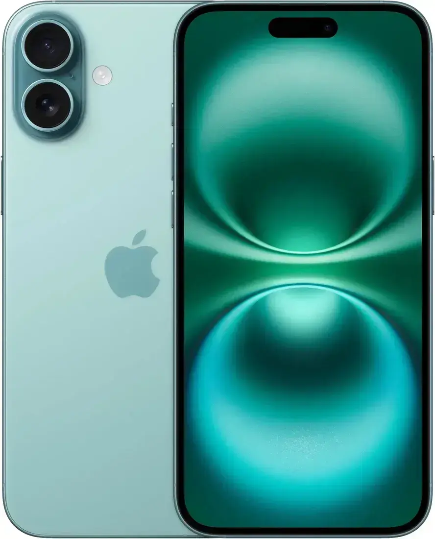 Смартфон Apple iPhone 16 Plus 256 ГБ Бирюзовый