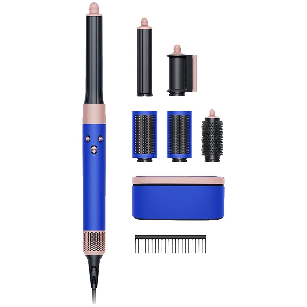 Стайлер Dyson Airwrap Complete Long HS05 Синий / Румянец