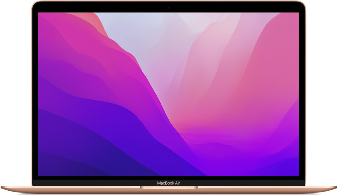 Ноутбук Apple MacBook Air 13.3" M1 8-core 8/512 ГБ Золотой