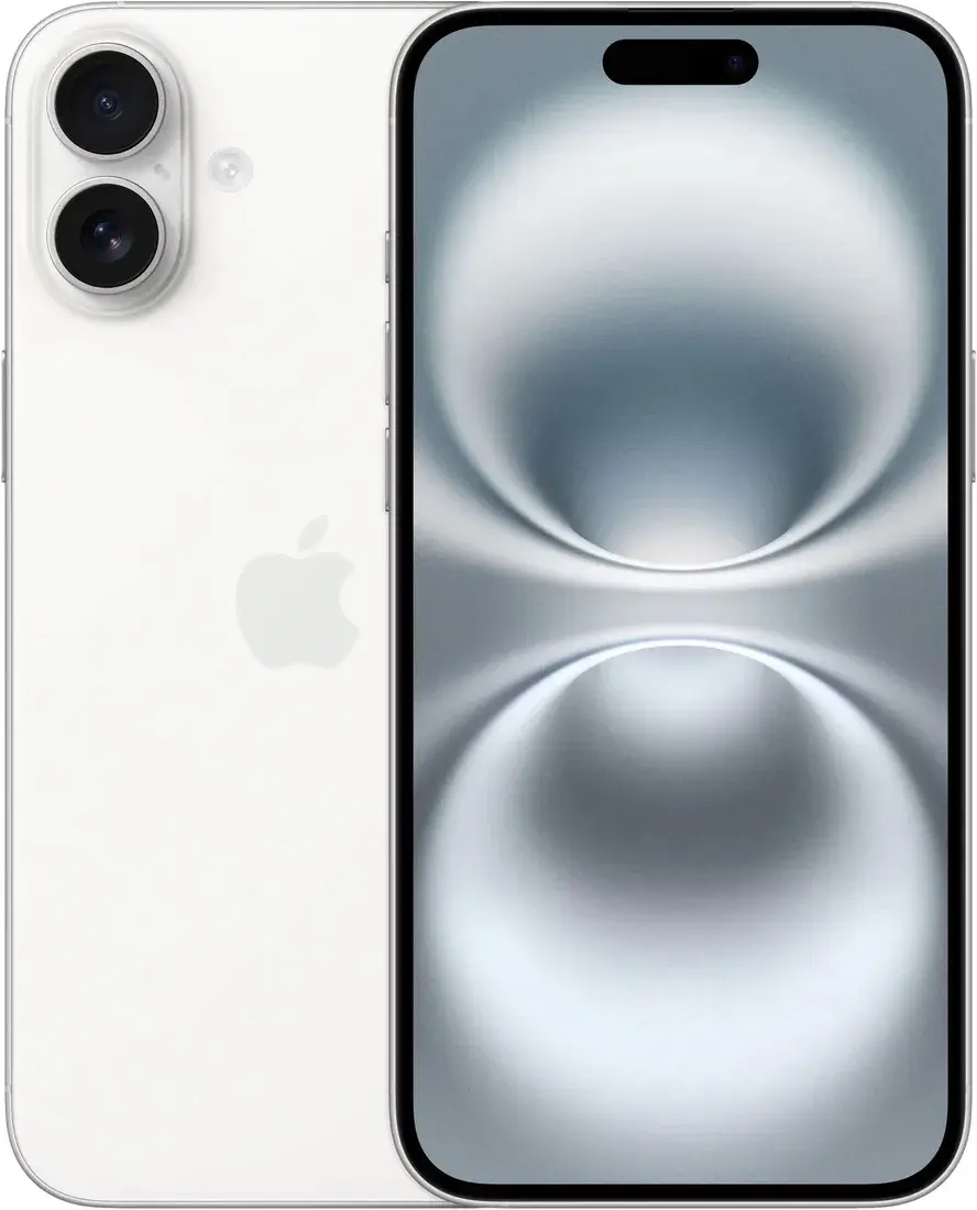 Смартфон Apple iPhone 16 Plus 128 ГБ Белый