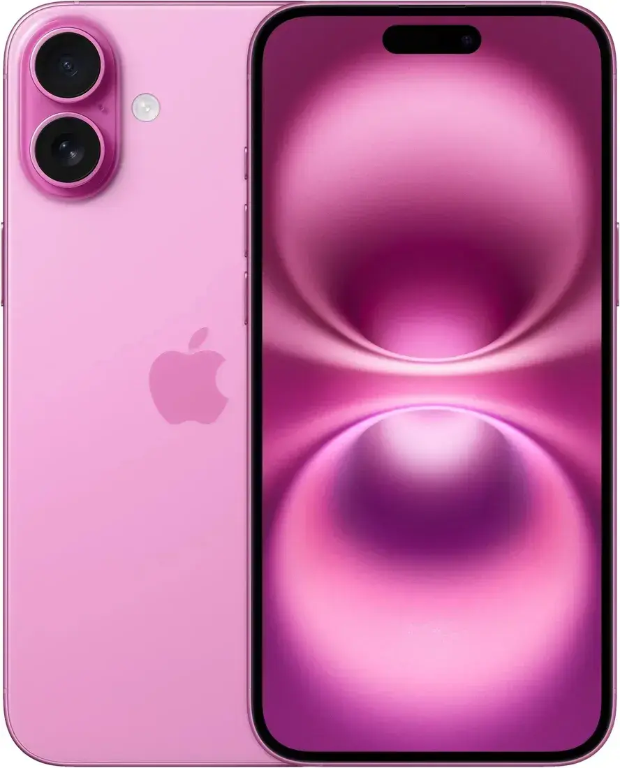 Смартфон Apple iPhone 16 256 ГБ Розовый